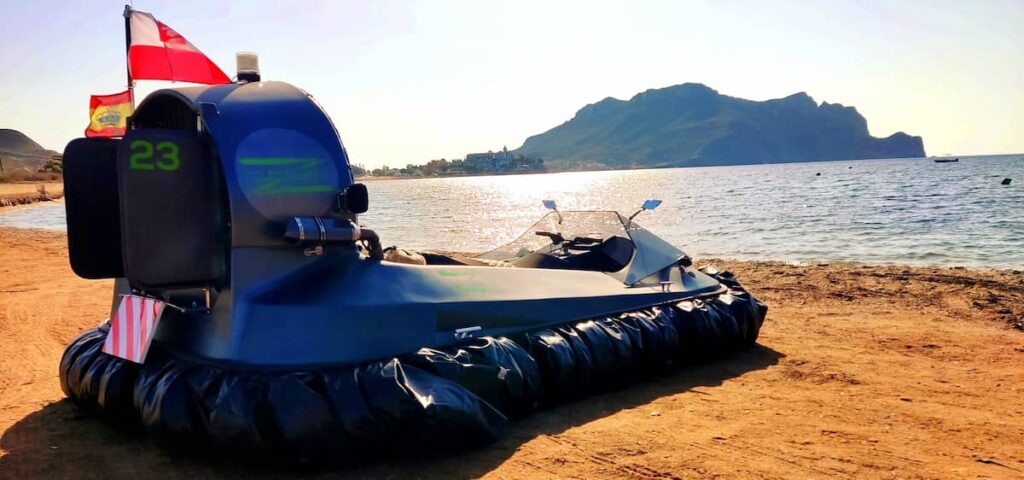 como funciona un hovercraft