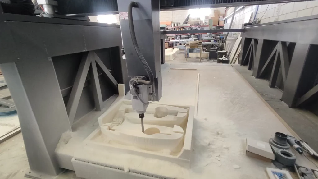 Creación de una pieza para barco